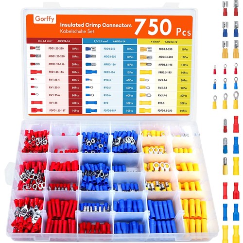 Kabelschuhe set 750 pcs - kabelschuhe,