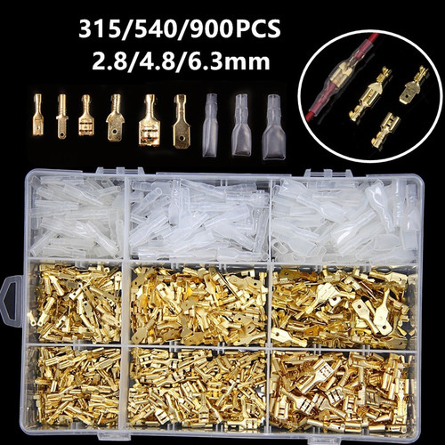900 tlg flachstecker set - flachstecker,