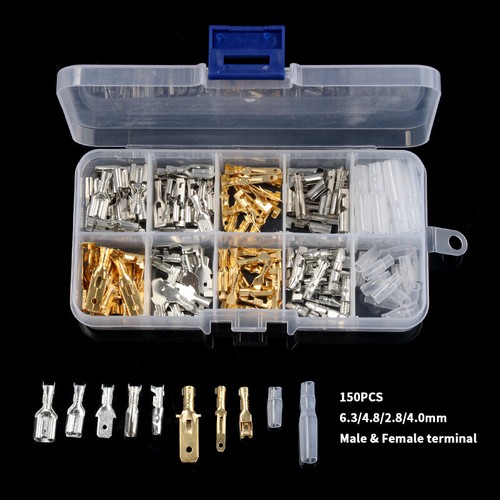 150 tlg flachstecker set - 150-tlg,