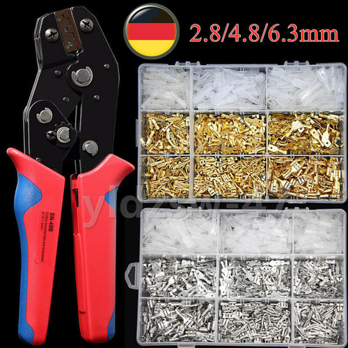 900 tlg flachstecker set - 900,