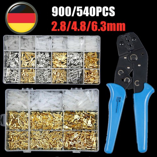900 tlg flachstecker - 900-tlg,