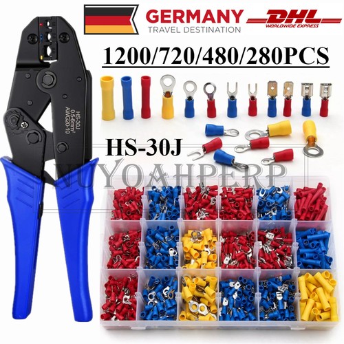 1200 tlg kabelschuhe sortiment - tlg,