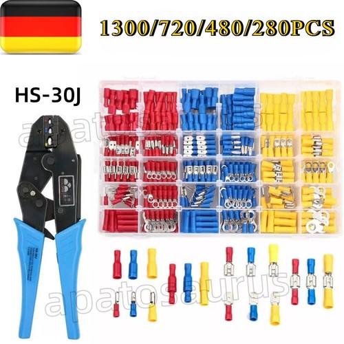 1300tlg kabelschuhe sortiment - 1300tlg,