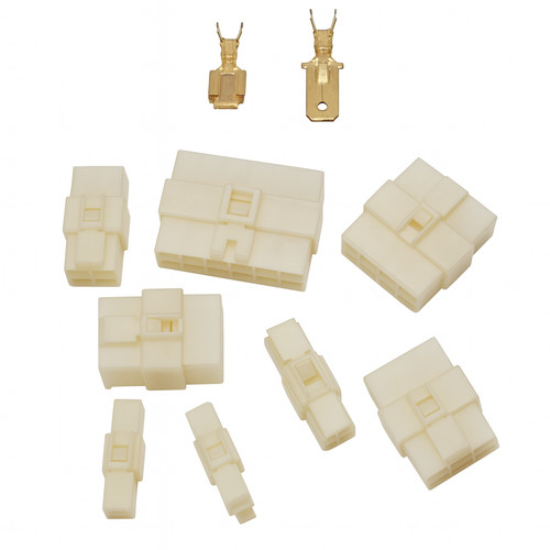 Gehäuse stecker set 3mm - set, 6,3mm