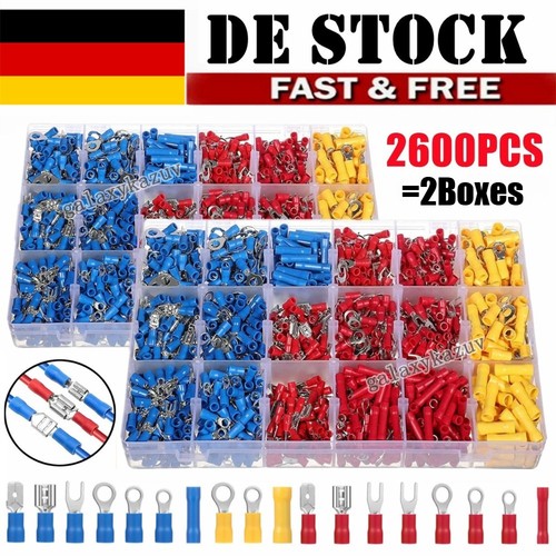 2600 tlg kabelschuhe - 2600-tlg,